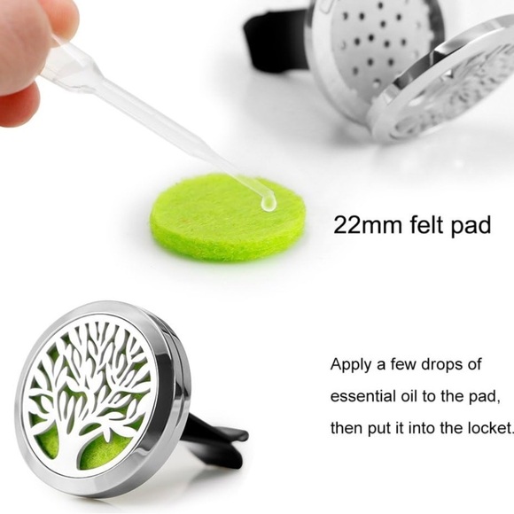 Aromatherapy Essential Oil Car Vent Diffuser | Refillable Air Freshener - Picture 4 of 7